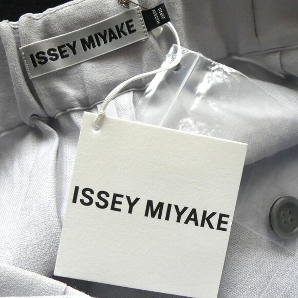 Issey Miyake Maxi Wrap Skirt in Light Gray Size 2 USA Small - Picture 12 of 16